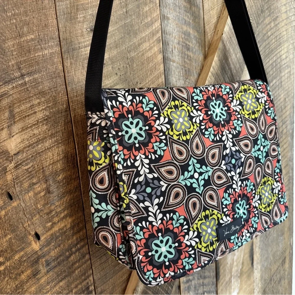Vera Bradley Sierra Large Backpack Laptop Bag EUC